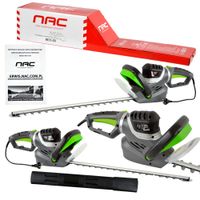 NOŻYCE DO ŻYWOPŁOTU NAC HE75-CH 750 W OSTRZE 61 CM OBROTOWA RĘKOJEŚĆ MOCNE