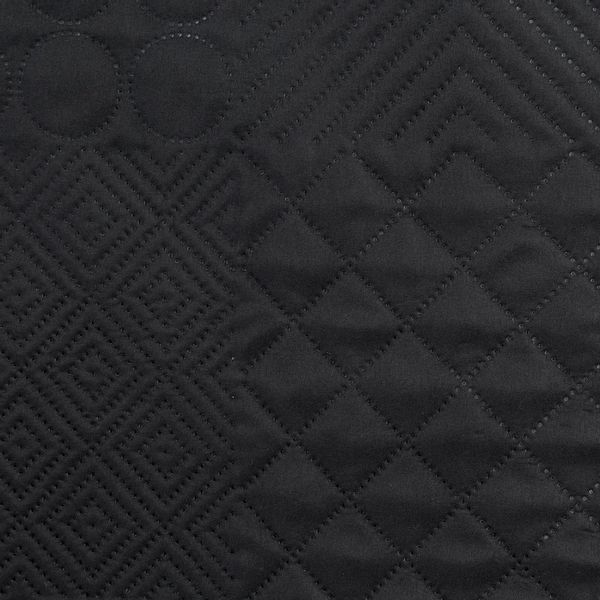 Narzuta dekoracyjna BONI-5 170x210 patchwork czarna zdjęcie 2