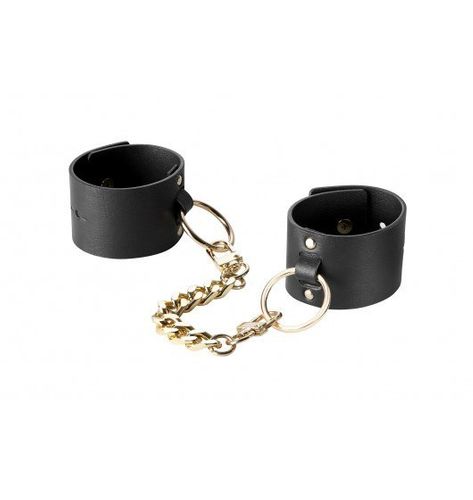 Bijoux Indiscrets - MAZE Wide Cuffs Black na Arena.pl