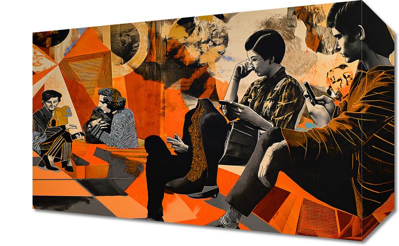 Obraz 30x20cm Przestrzeń Do Dialogu zdjęcie 1