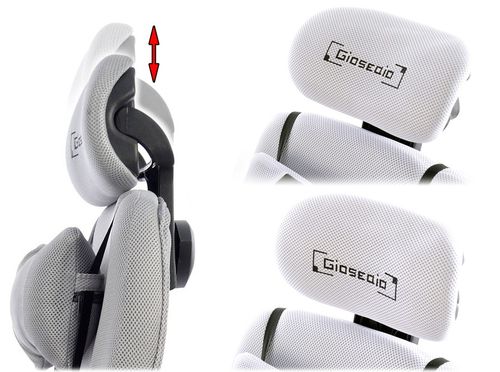 Fotel biurowy GIOSEDIO niebieski, model GPX008 na Arena.pl