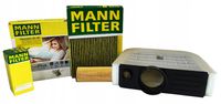 2X MANN ZESTAW FILTRÓW Q7 II 4M 15-18 3.0 TDI CRTC 272KM