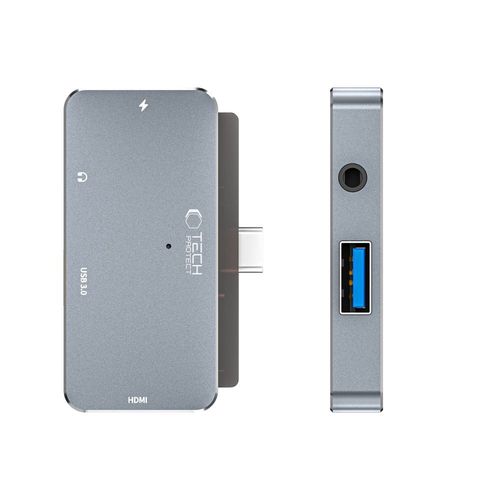 TECH-PROTECT V6-HUB ADAPTER 4IN1 GREY na Arena.pl