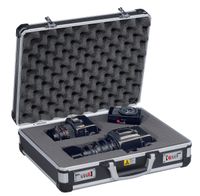 Walizka z wypełnieniem piankowym - 440x370x145 mm