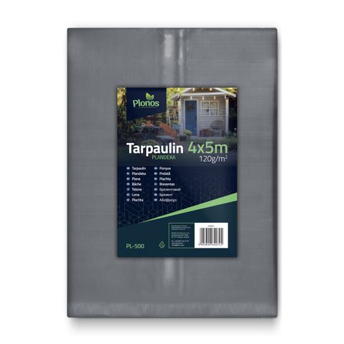 Plandeka 400 x 500 cm 120 g/m2 Plonos PL-500 na Arena.pl