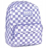PLECAK PRZEDSZKOLNY DZIEWCZĘCY WYCIECZKOWY KRATKA SZACHOWNICA FIOLET BACKUP