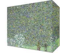 Obraz 20x20cm Rosebushes under the Trees, Klimt Vintage