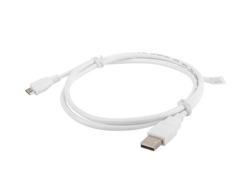 LANBERG Kabel USB 2.0 micro AM-MBM5P 1M biały na Arena.pl