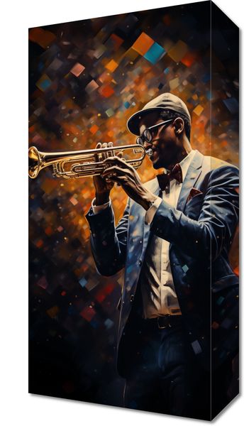 Obraz 20x40cm Symfonia na Trąbce zdjęcie 1