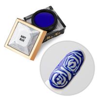 MollyNails Creative Flow Color Gel - topniejące wzory Navy Blue 5 g
