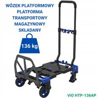 Wózek Platformowy Platforma Transportowy Magazynowy ViO HTP-136AP max 136kg