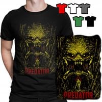KOSZULKA T-SHIRT MĘSKI WZORY DO WYBORU - PREDATOR HORROR FILMY - S