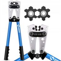 ZACISKARKA KOŃCÓWEK KABLI PRZEWODÓW PRASKA TULEJKI 390 mm 6-50mm2