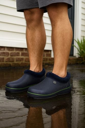 KALOSZE Zimowe MĘSKIE MOCNO Ocieplane Chodaki ŚNIEGOWCE PIANKOWE P3 na Arena.pl