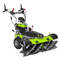 SZCZOTKARKA ZAMIATARKA PŁUG 100CM ZESTAW ZIPPER 3,6kW 5,75KM 173cm3 be