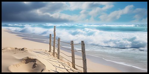 Plakat 91,3x44,5cm Szepty Oceanu na Arena.pl