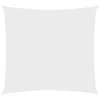 Żagiel ogrodowy, tkanina Oxford, kwadratowy, 2,5x2,5 m, biały