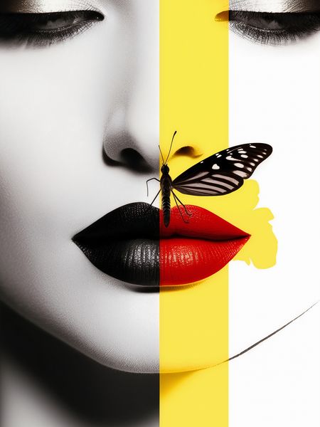 Plakat 60x80cm Motyla Piękność zdjęcie 1