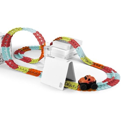 Tor Wyścigowy- 193 Elementy + Autko 22461 na Arena.pl