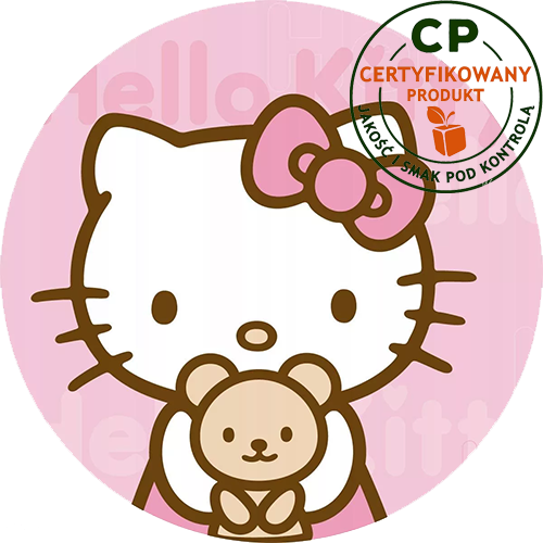 Opłatek na tort Hello Kitty zdjęcie 1