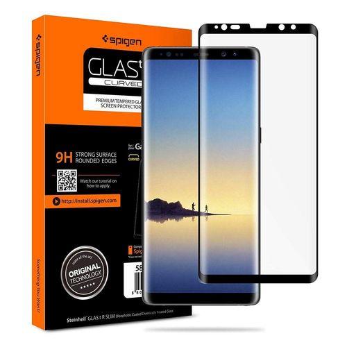 SZKŁO HARTOWANE SPIGEN GLAS.TR CASE FRIENDLY GALAXY NOTE 8 BLACK na Arena.pl