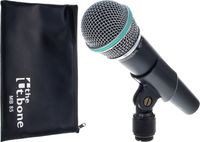 Mikrofon dynamiczny wokalny the t.bone MB85 Włącznik Uchwyt Futerał ZESTAW