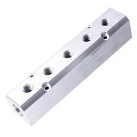 listwa rozdzielacz pneumatyczny 5x 1/4" 2x 1/2" alu kompresora sprężarki