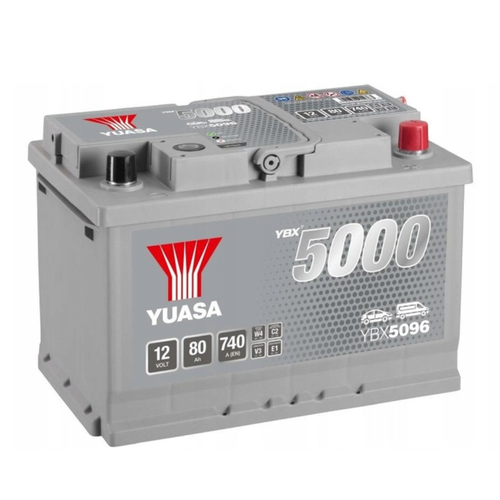 Akumulator Yuasa Silver 12V 80Ah 740A Prawy Plus na Arena.pl