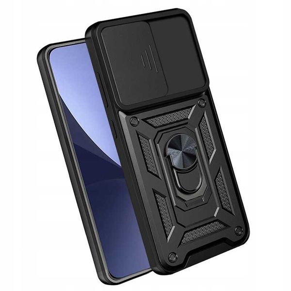 Spacecase Camring Xiaomi 12/12X Black zdjęcie 7
