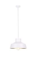 Lampa wisząca 1xE27 MOON WHITE/GOLD