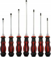 Zestaw 7 Śrubokrętów Wkrętaków do Podbijania Etui