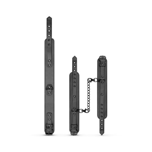 bedroom fantasies - collar & wrist cuffs black na Arena.pl