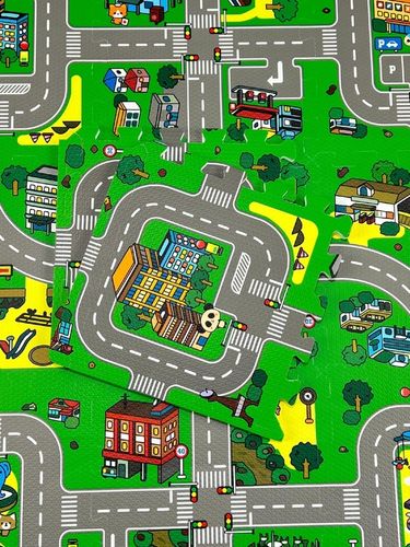 PUZZLE PIANKOWE MATA MIASTO ULICE DROGI 18EL DUŻE na Arena.pl