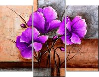 70 90CM OBRAZ 3 ELEM MAKI INACZEJ ŚCIENNY DRUK PŁÓTNO