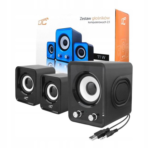 MOCNE GŁOŚNIKI KOMPUTEROWE 2.1 USB SUBWOOFER zdjęcie 3