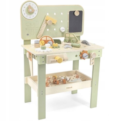 Viga 44065 PolarB Warsztat z narzędziami młotek klocki śruby EDU kolorowy na Arena.pl