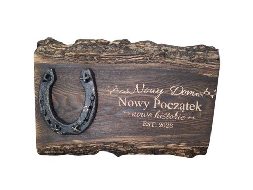 Oryginalny prezent na szczęście podkowa nowy dom na Arena.pl