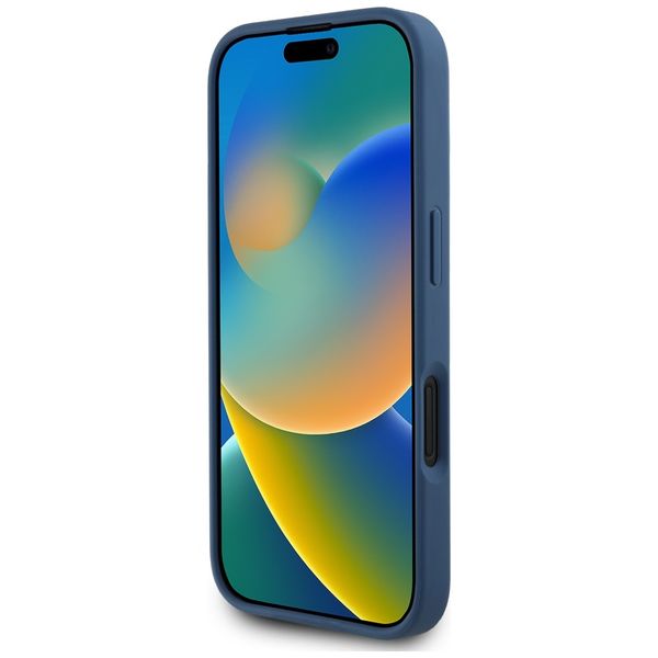 Etui Guess do iPhone 16, Niebieski zdjęcie 5