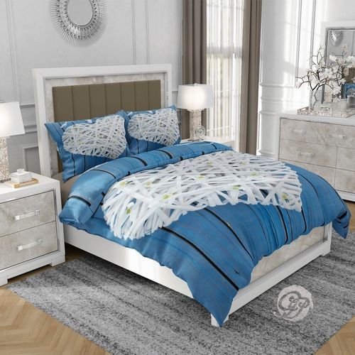 Pościel 3D bawełna satyna 200x220cm WIKLINOWE SERCE na Arena.pl