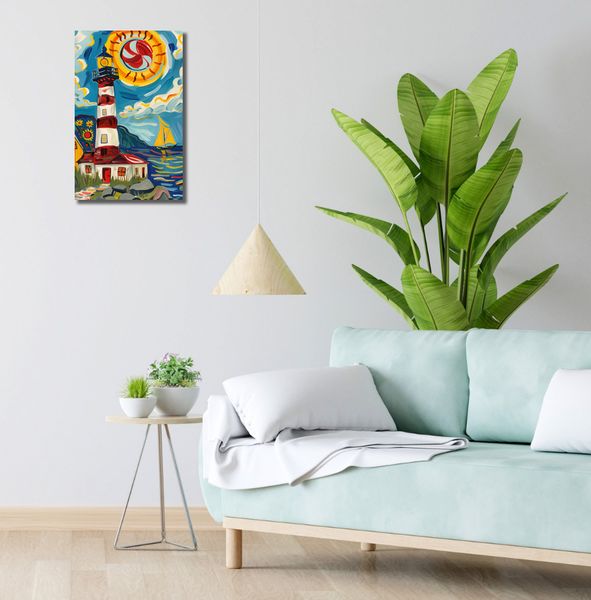 Obraz 30x50cm Żywa Przystań zdjęcie 2