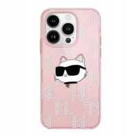 Plecki Karl Lagerfeld do Apple iPhone 13 Pro różowy