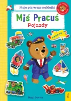 Miś Pracuś. Pojazdy. Książka z naklejkami