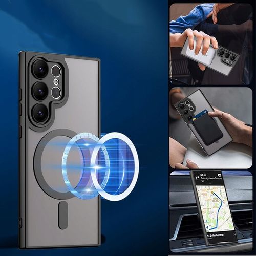 Etui do Samsung Galaxy S25 ULTRA CASE Wzmacniane MATOWE MAGNETYCZNE + SZKŁO na Arena.pl