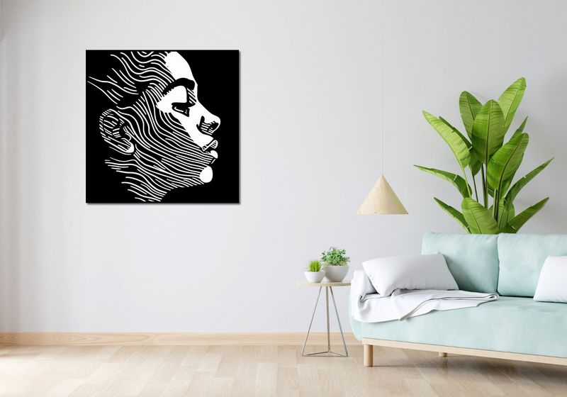 Plakat 90x90cm Linie Wyrazu zdjęcie 4