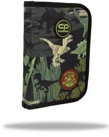Piórnik dwuklapkowy Dinozaury Clipper CoolPack zdjęcie 1
