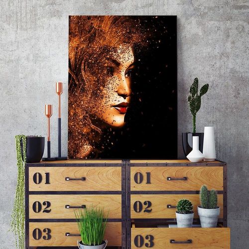 Deco Panel, Abstrakcyjna twarz kobiety 40x60 na Arena.pl
