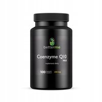 Koenzym Q10 max BetterMe 200mg 100szt w oleju lnianym super przyswajalność