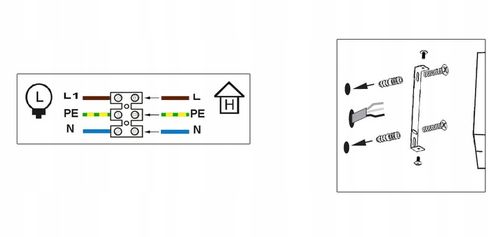 Szklana Lampa Ścienna Kinkiet LED KULA KULE na Arena.pl