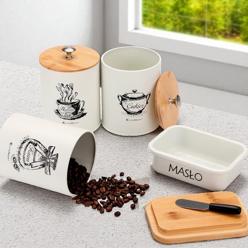 chlebak z zestawem pojemników i maselniczka e-6080 na Arena.pl