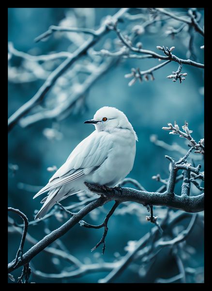 Plakat 25x35cm Perłowy Ptak zdjęcie 2